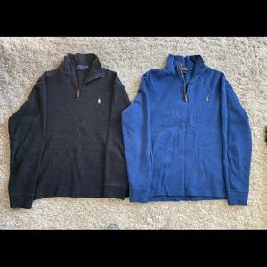 Men’s Polo Quarter-Zip Sweaters